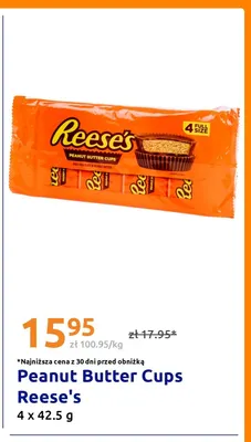 Peanut Butter Cups Reese's 4-pak promocja w Action