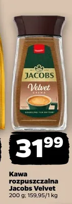 Kawa rozpuszczalna Jacobs Velvet promocja w Netto