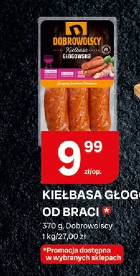 Kiełbasa głogowska od braci Dobrowolscy promocja w Chorten