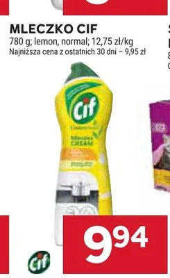 Mleczko Cif promocja w Stokrotka