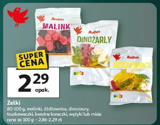 Żelki promocja w Auchan