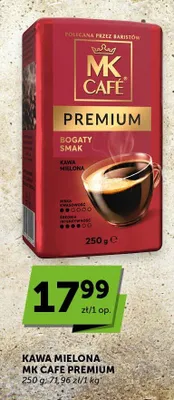 Kawa mielona MK Café Premium promocja w Groszek