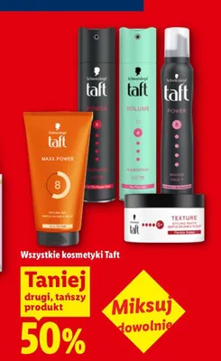 Lakier do włosów Taft Volume promocja w Lidl