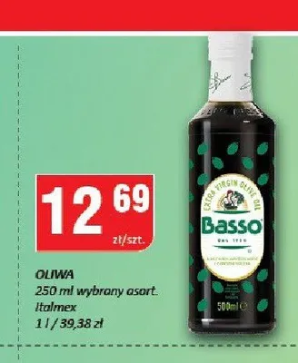 Oliwa extra virgin Basso promocja w Chorten