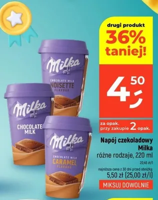 Napój czekoladowy różne rodzaje promocja w Dealz
