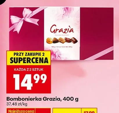 Bombonierka promocja w Biedronka