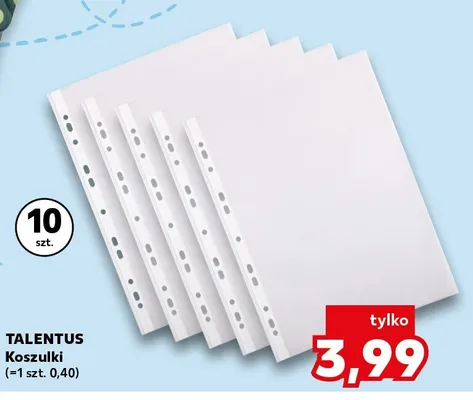 Koszulki Talentus 10 sztuk promocja w Kaufland