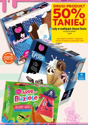 Lody Arrr... Buziole Amore Gusto promocja w POLOmarket