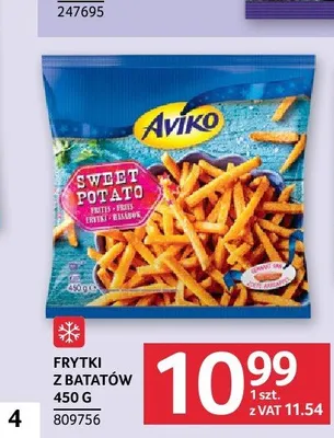 Frytki z batatów Aviko promocja w Selgros