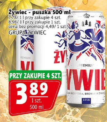 Piwo Żywiec promocja w Prim Market