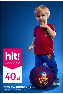 Piłka FC Barcelona promocja w Pepco