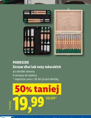 Zestaw dłut PARKSIDE promocja