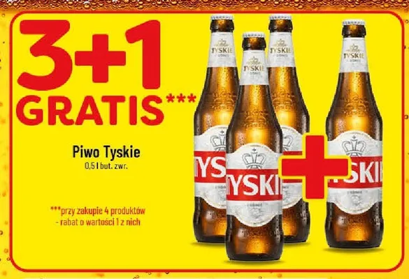 Piwo Tyskie Gronie promocja w POLOmarket