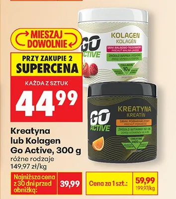 Kolagen, różne rodzaje promocja w Biedronka