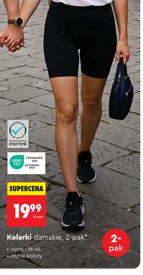 Kolarki damskie Clevé 2-pak promocja w Biedronka
