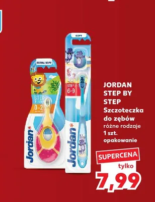 Szczoteczka do zębów Jordan Step by promocja w Kaufland