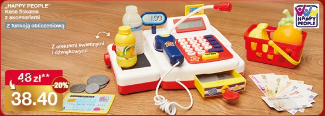 Kasa fiskalna z akcesoriami promocja w Woolworth