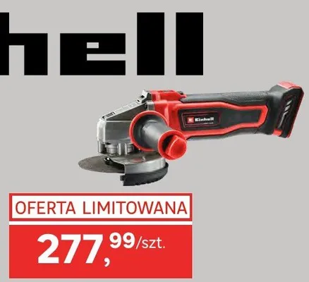 Bezprzewodowa szlifierka kątowa TE-AG 18/125-2 Li 125 mm/18 V promocja w Leroy Merlin