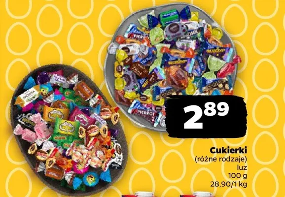 Cukierki luz, różne rodzaje Netto promocja w Netto
