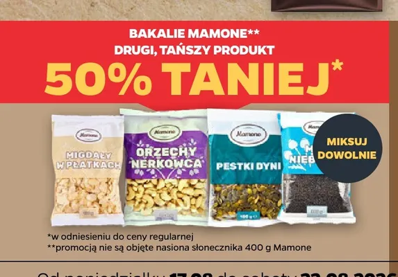 Mak niebieski Mamone promocja w Netto