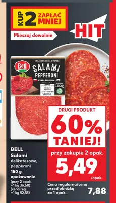 Salami pepperoni Bell promocja w Kaufland