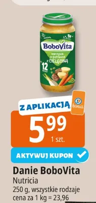 Danie BoboVita warzywa w potrawce z cielęciną promocja w Leclerc