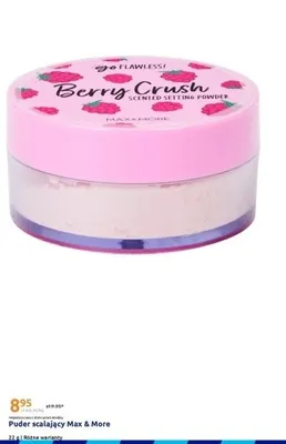Puder scalający Max & More Berry Crush promocja w Action