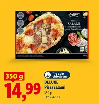 Pizza salami Deluxe promocja w Lidl