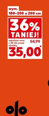 Prześcieradło różne kolory 180-200 x 200cm promocja w Kaufland