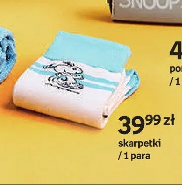 Skarpetki Snoopy promocja w Empik