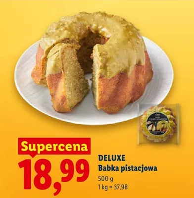 Babka pistacjowa promocja w Lidl