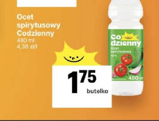 Ocet spirytusowy Codzienny promocja w Delikatesy Centrum