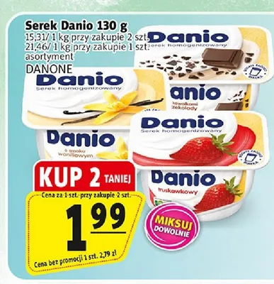 Serek Danio promocja w Prim Market