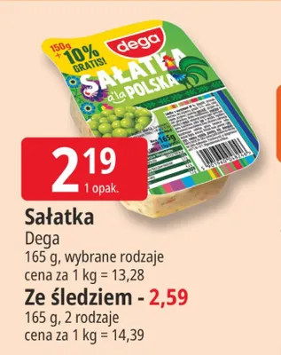 Sałatka Dega promocja w Leclerc