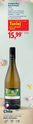 Wino Sauvignon Blanc  promocja w Lidl