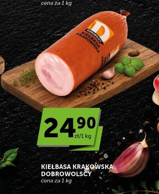 Kiełbasa krakowska Dobrowolscy promocja w ABC