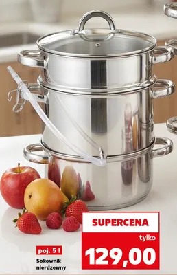Sokownik nierdzewny 5 l promocja w Kaufland