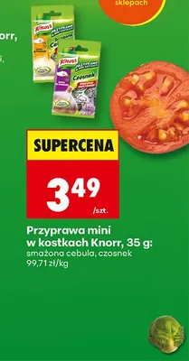 Przyprawa mini w kostkach smażona cebula promocja w Biedronka