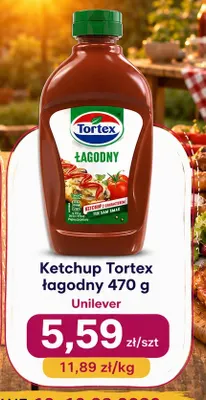 Ketchup Tortex łagodny promocja w emma MARKET