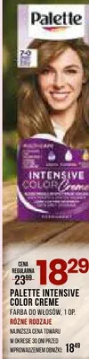 Farba do włosów Palette Intensive Color Creme promocja w Drogerie Natura
