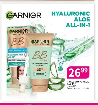 Krem BB Garnier Hyaluronic Aloe All-In-1 promocja w Drogerie Polskie