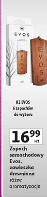 Zapach samochodowy K2 Evos promocja w Auchan
