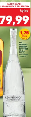 Wódka srebrna czystość promocja w Kaufland