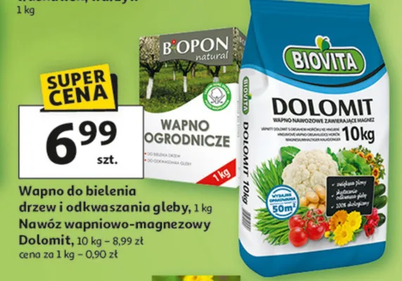 Nawóz wapniowo-magnezowy promocja w Auchan