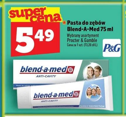 Pasta do zębów Blend-a-med Anti-Cavity promocja w TOPAZ