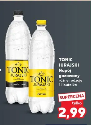 Napój gazowany Tonic Jurajski Classic Zero promocja w Kaufland