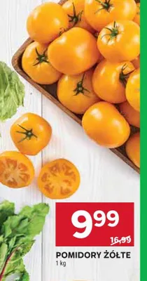 Pomidory żółte promocja w Stokrotka