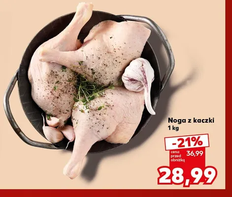Noga z kaczki promocja w Kaufland