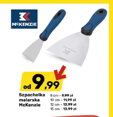 Szpachelka malarska McKenzie 8 cm promocja w Bricomarche