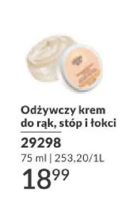 Odżywczy krem do rąk, stóp i łokci promocja w AVON